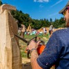 Igor Loskutow  Kunst mit Kettensäge, Schnitzerei, Skulptur: BLOCKHUS_DAY2_Speedcarving_455